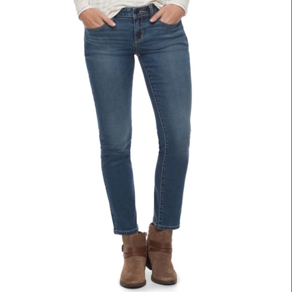Sonoma slim straight jeans